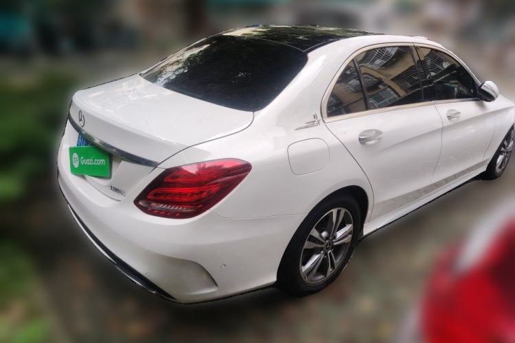 Used Mercedes-Benz C-Class 2018 C 200 L Sport Edition Rear Right 45 Deg