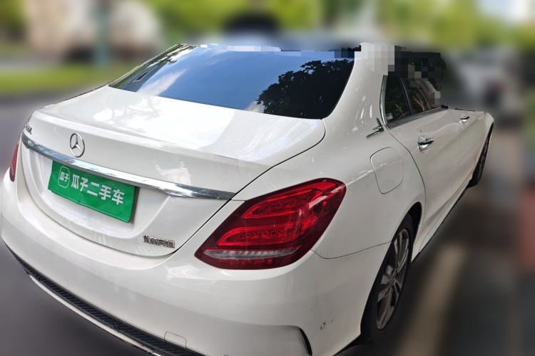 Used Mercedes-Benz C-Class 2018 C 200 L Sport Edition Rear Right 45 Deg