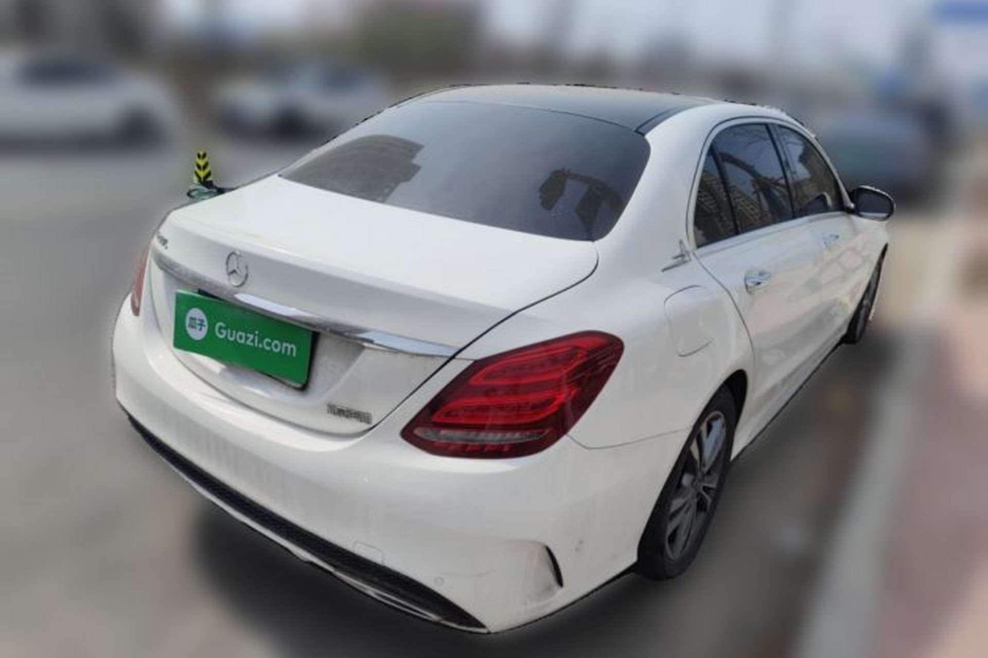 Used Mercedes-Benz C-Class 2018 C 200 L Sport Edition Rear Right 45 Deg