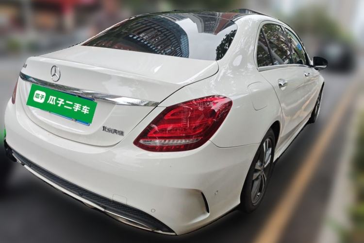 Used Mercedes-Benz C-Class 2018 C 200 L Sport Edition Rear Right 45 Deg