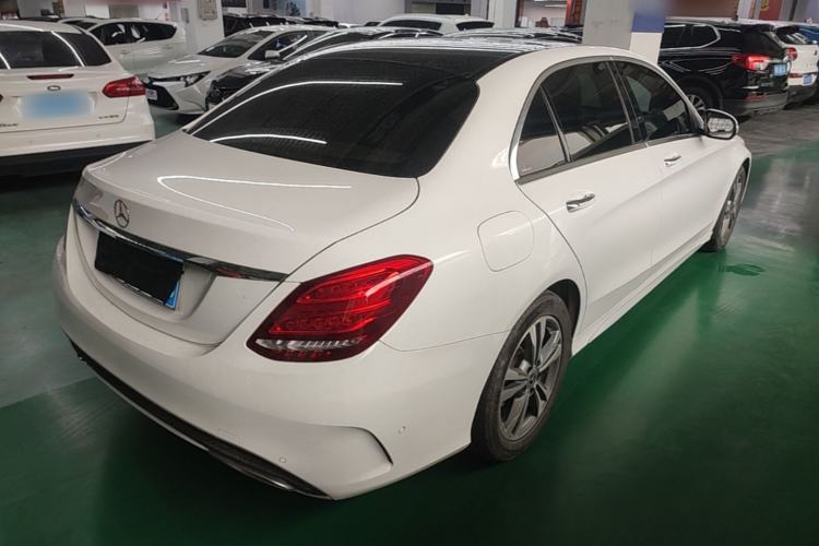 Used Mercedes-Benz C-Class 2018 C 200 L Sport Edition Rear Right 45 Deg