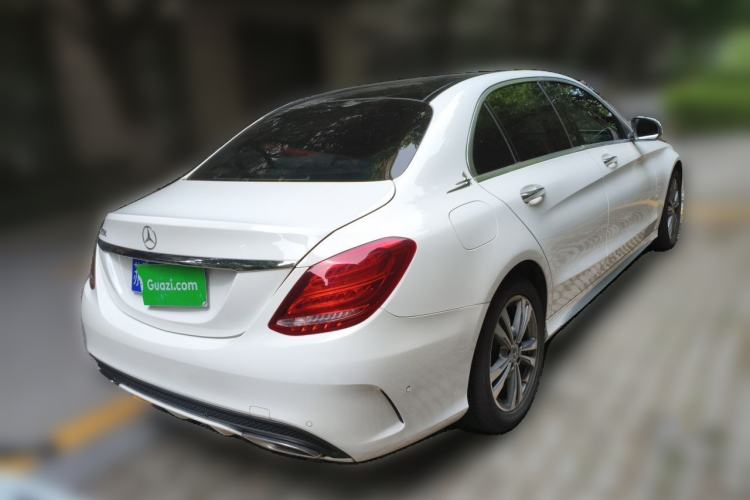Used Mercedes-Benz C-Class 2018 C 200 L Sport Edition Rear Right 45 Deg