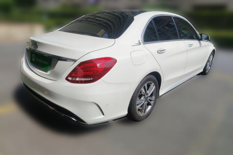 Used Mercedes-Benz C-Class 2018 C 200 L Sport Edition Rear Right 45 Deg