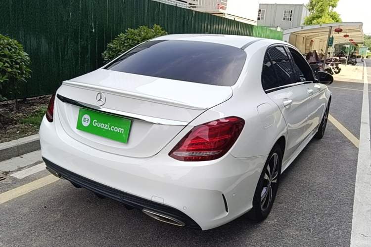 Used Mercedes-Benz C-Class 2018 C 200 Sport Edition Rear Right 45 Deg