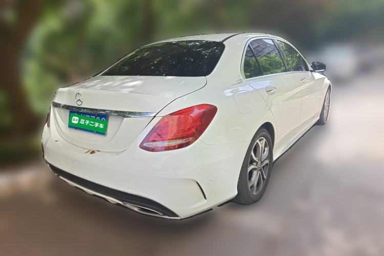 Used Mercedes-Benz C-Class 2018 C 180 L Fashion Edition Sport Version Rear Right 45 Deg