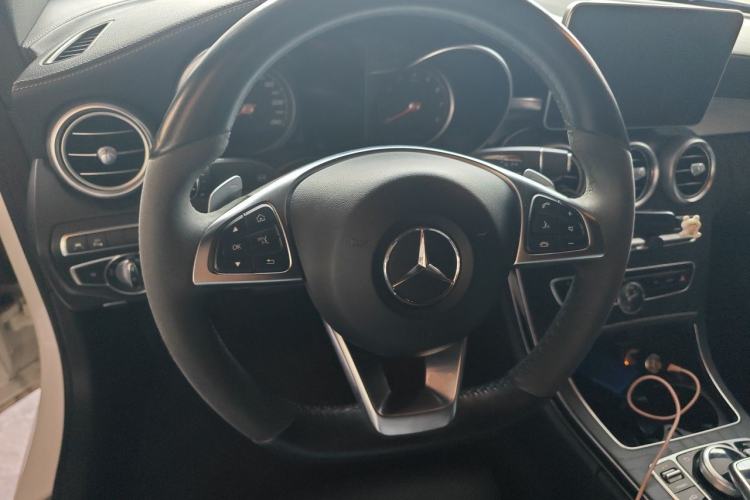 Used Mercedes-Benz C-Class 2018 C 300 Coupe Night Edition Steering Wheel
