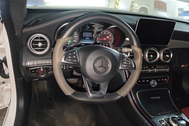 Used Mercedes-Benz C-Class 2018 C 300 Coupe Night Edition Steering Wheel