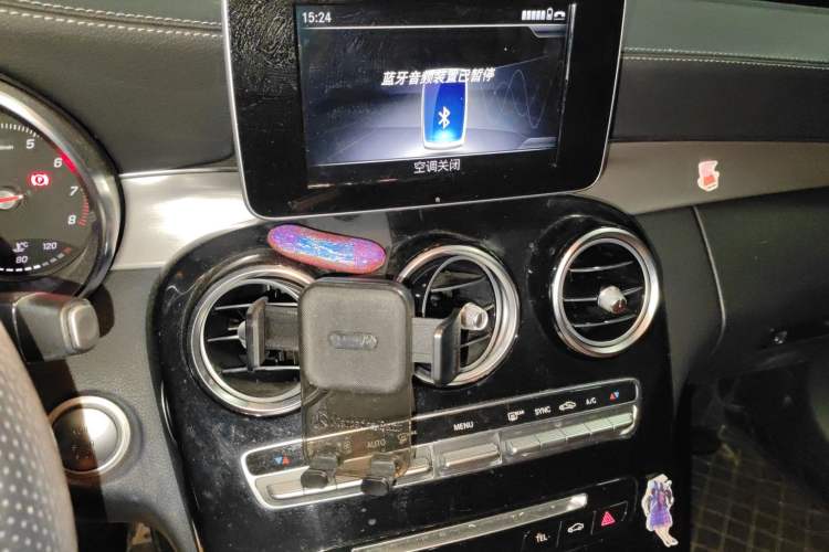 Used Mercedes-Benz C-Class 2018 C 200 Coupe Audio And AC Panel