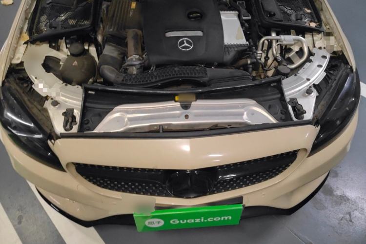 Used Mercedes-Benz C-Class 2018 C 200 Coupe Engine Bay