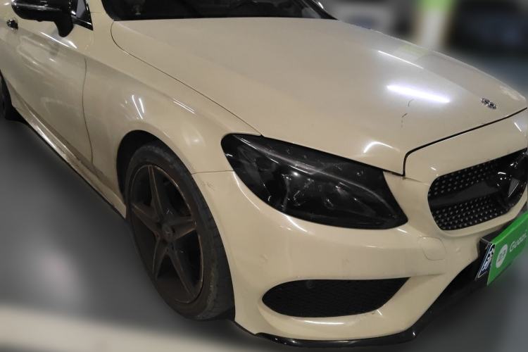 Used Mercedes-Benz C-Class 2018 C 200 Coupe Front Right 45 Deg