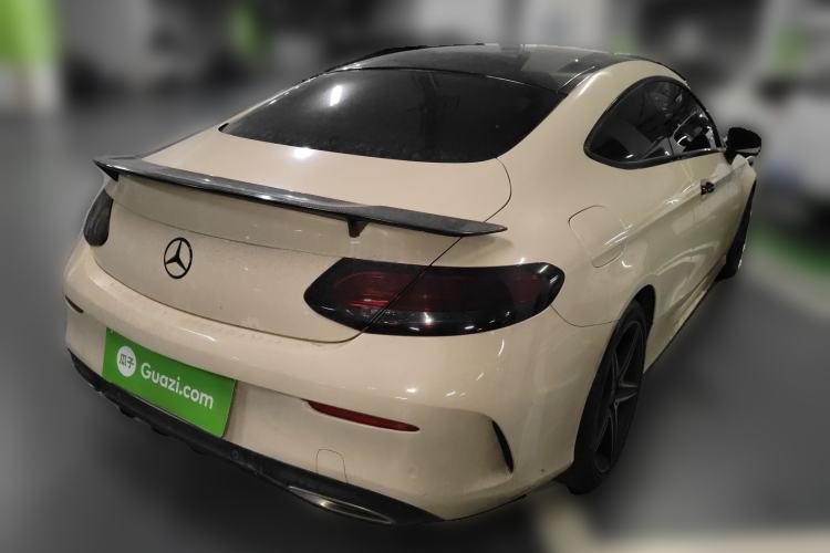 Used Mercedes-Benz C-Class 2018 C 200 Coupe Rear Right 45 Deg