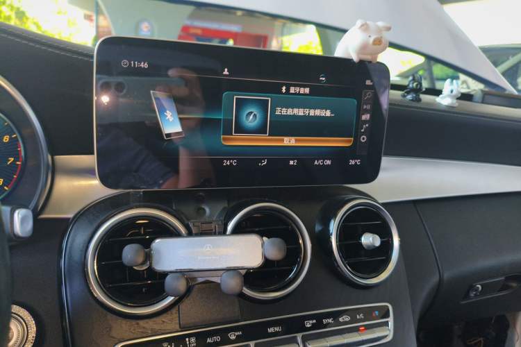 Used Mercedes-Benz C-Class 2019 C 260 L Sport Edition Audio And AC Panel
