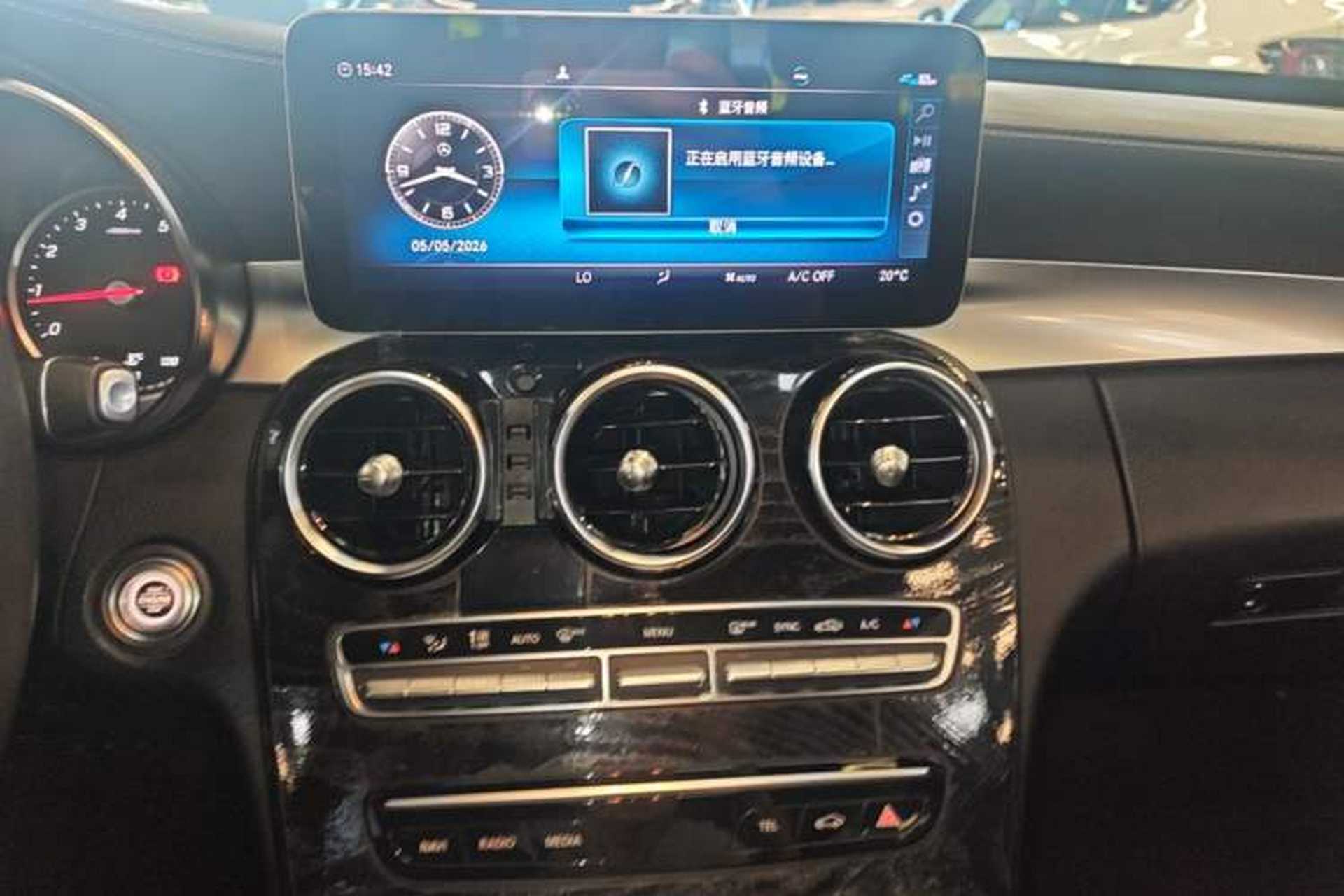 Used Mercedes-Benz C-Class 2019 C 180 L Fashion Edition Sport Version Audio And AC Panel