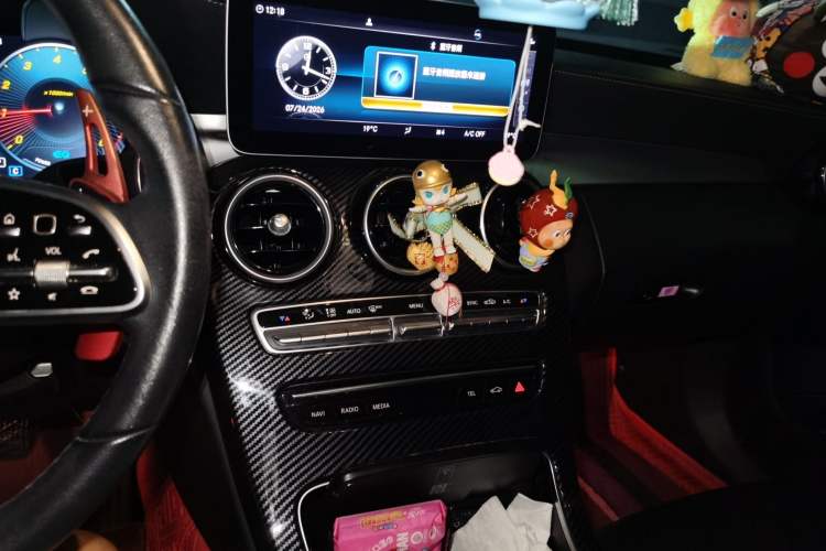Used Mercedes-Benz C-Class 2019 Restyled C 260 L Sport Edition Audio And AC Panel