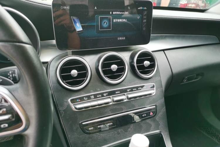 Used Mercedes-Benz C-Class 2019 Restyled C 260 L Sport Edition Audio And AC Panel