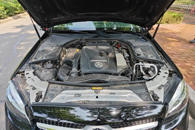 Used Mercedes-Benz C-Class 2019 C 180 L Fashion Edition Sport Version Engine Bay