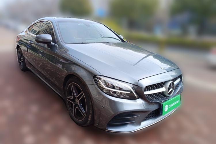 Used Mercedes-Benz C-Class 2019 C 260 Coupe Front Right 45 Deg