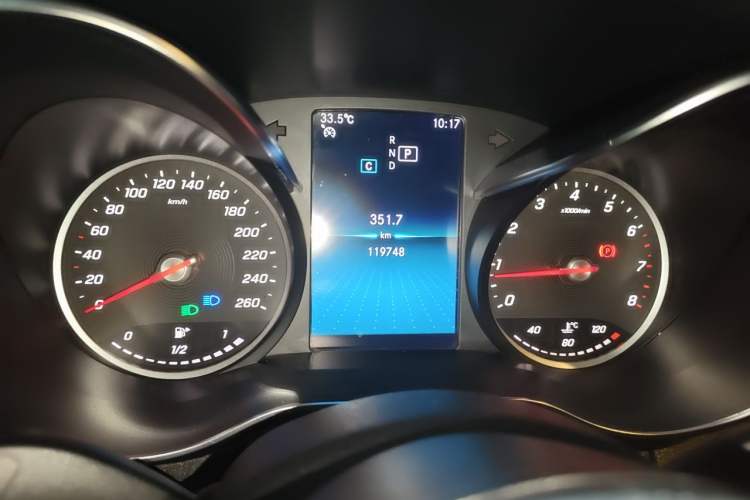 Used Mercedes-Benz C-Class 2019 C 180 L Fashion Edition Sport Version Instrument Cluster