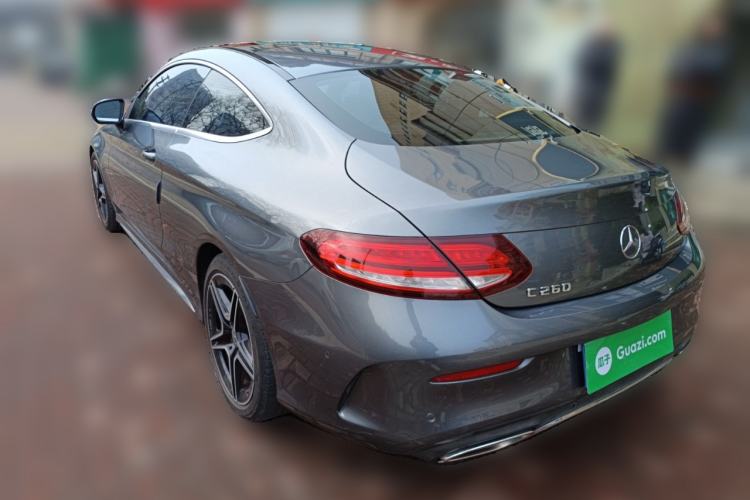 Used Mercedes-Benz C-Class 2019 C 260 Coupe Rear Left 45 Deg