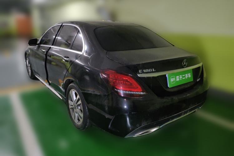 Used Mercedes-Benz C-Class 2019 C 180 L Fashion Edition Sport Version Rear Left 45 Deg