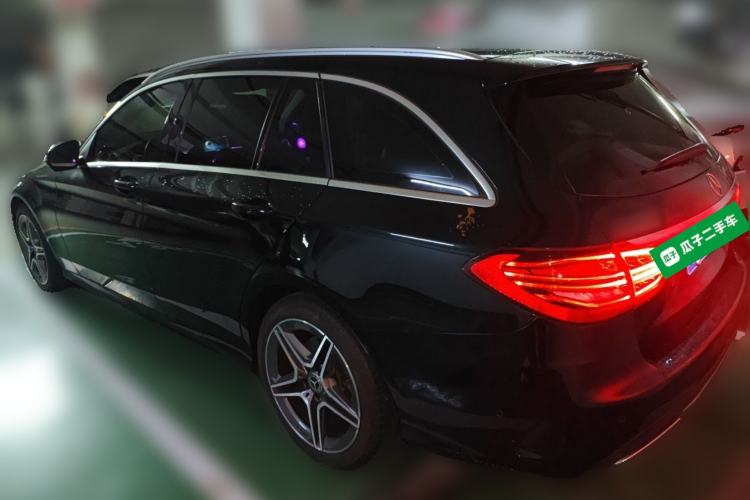 Used Mercedes-Benz C-Class 2019 C 260 Estate Rear Left 45 Deg