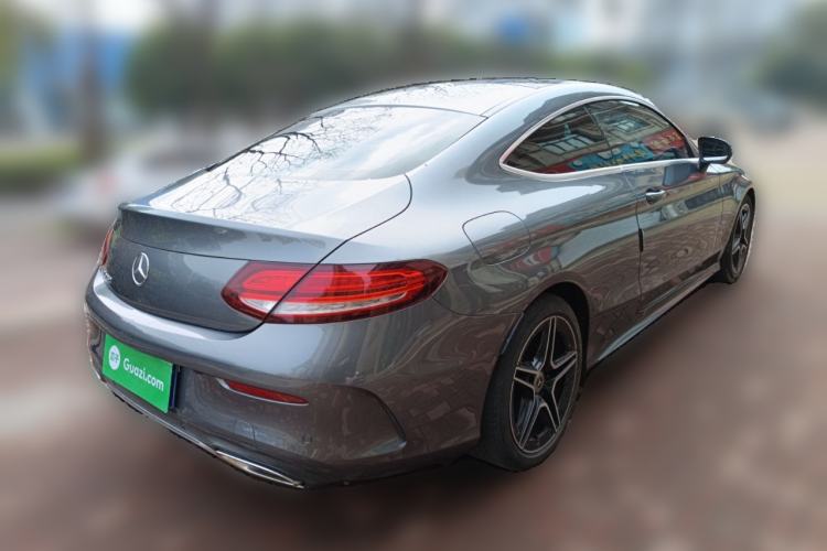 Used Mercedes-Benz C-Class 2019 C 260 Coupe Rear Right 45 Deg