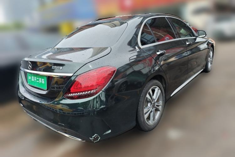 Used Mercedes-Benz C-Class 2019 C 180 L Fashion Edition Sport Version Rear Right 45 Deg