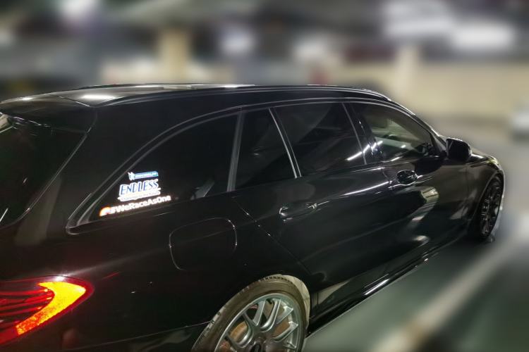 Used Mercedes-Benz C-Class 2019 C 300 station wagon Rear Right 45 Deg