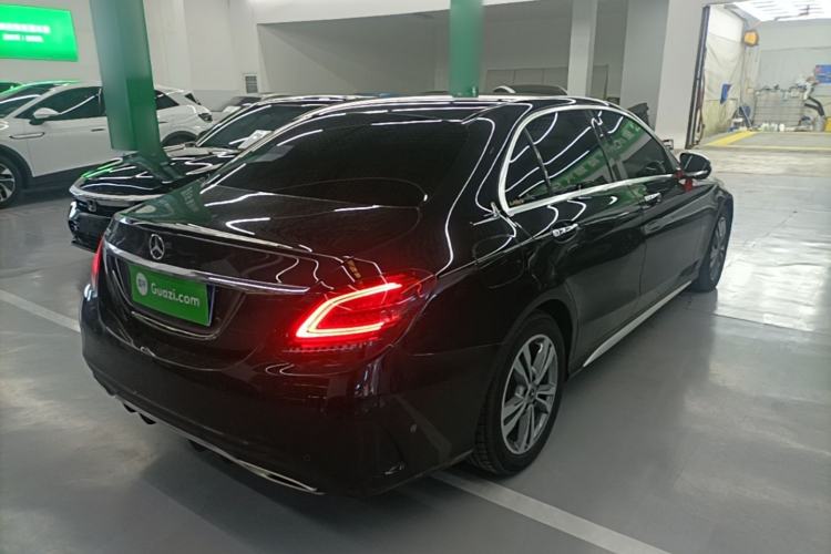 Used Mercedes-Benz C-Class 2019 C 180 L Fashion Edition Sport Version Rear Right 45 Deg