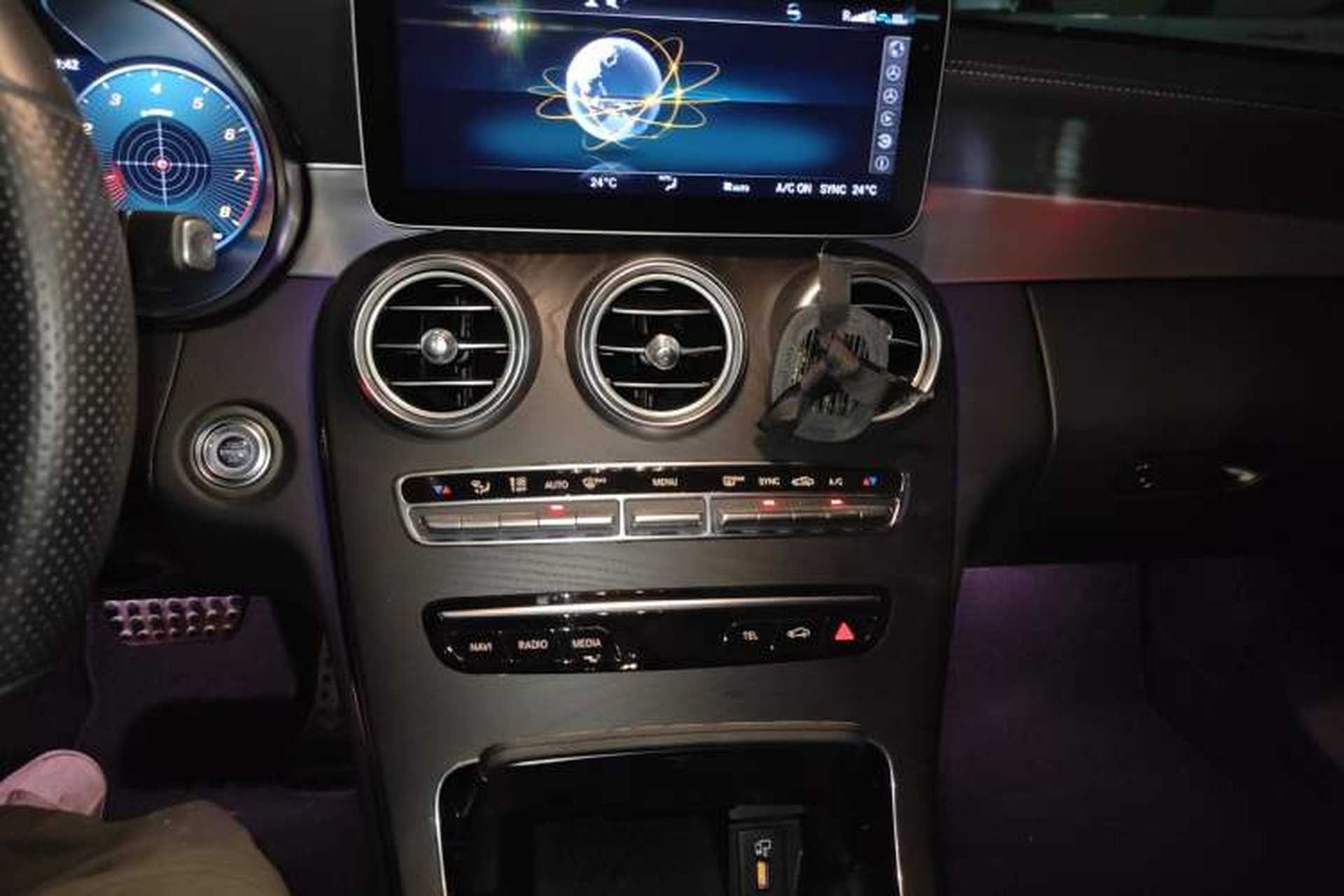 Used Mercedes-Benz C-Class 2019 C 260 Coupe Audio And AC Panel