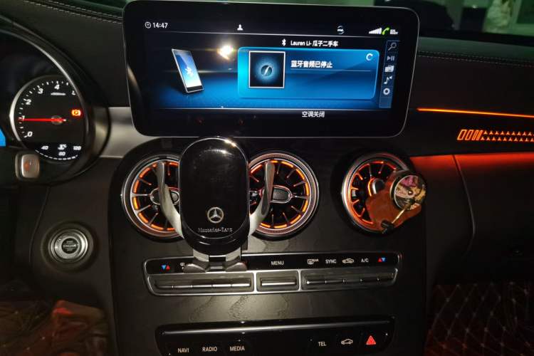 Used Mercedes-Benz C-Class 2019 C 180 L Fashion Edition Sport Version Audio And AC Panel