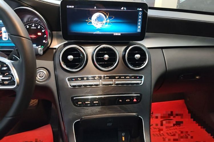 Used Mercedes-Benz C-Class 2019 C 260 L Sport Edition Audio And AC Panel