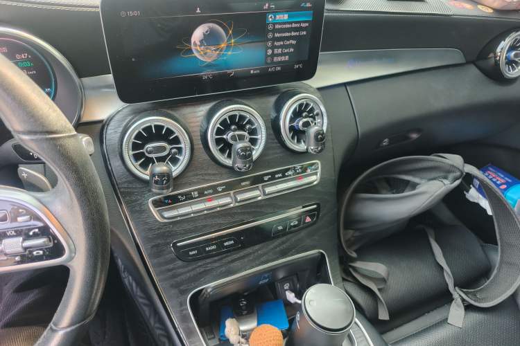 Used Mercedes-Benz C-Class 2019 Restyled C 260 L Sport Edition Audio And AC Panel
