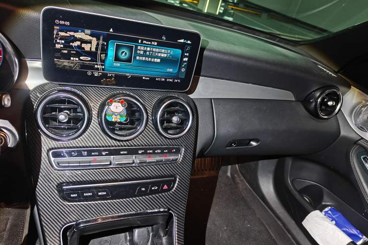 Used Mercedes-Benz C-Class 2019 C 260 Sport Edition Audio And AC Panel