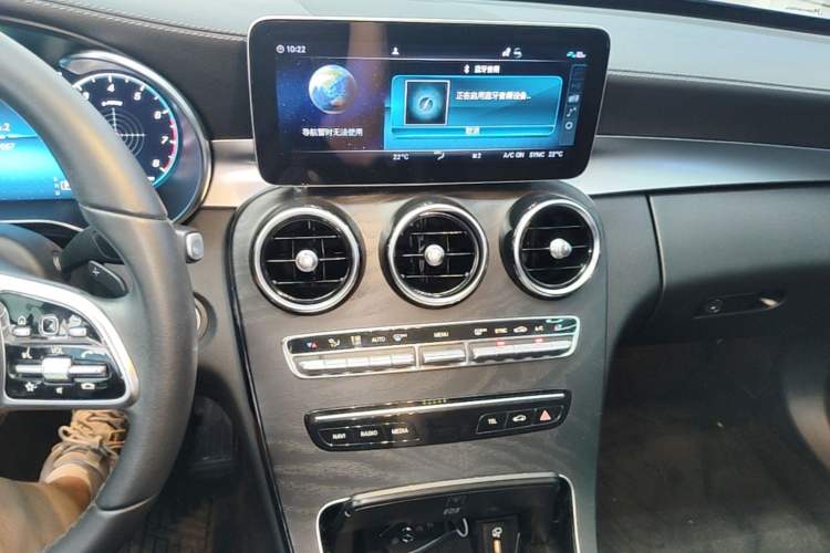 Used Mercedes-Benz C-Class 2019 Restyled C 260 L Sport Edition Audio And AC Panel