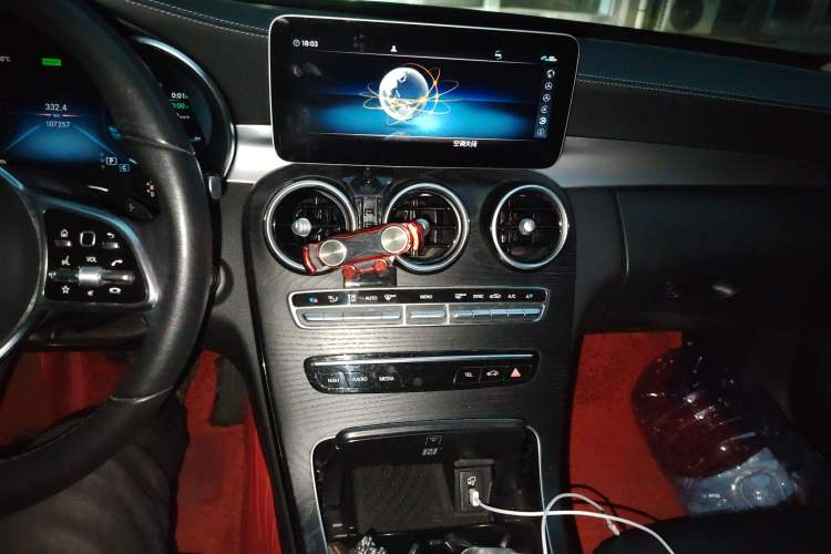 Used Mercedes-Benz C-Class 2019 Updated C 260 L Audio And AC Panel