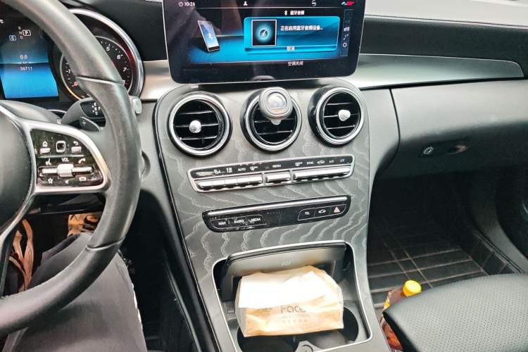Used Mercedes-Benz C-Class 2019 Restyled C 260 L Sport Edition Audio And AC Panel