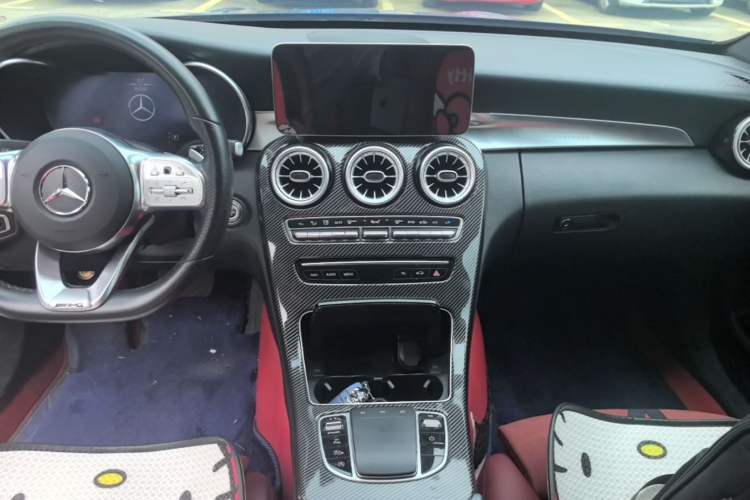 Used Mercedes-Benz C-Class 2019 C 260 Sport Edition Audio And AC Panel