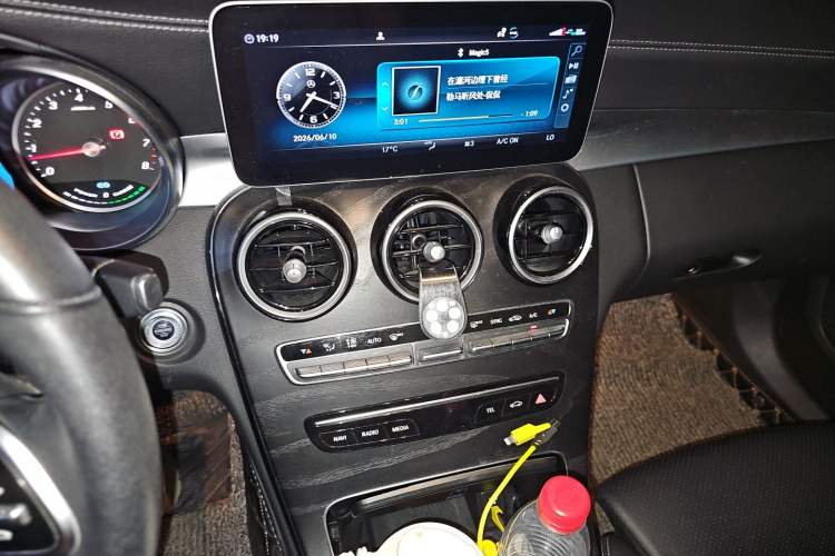 Used Mercedes-Benz C-Class 2019 C 260 L Sport Edition Audio And AC Panel