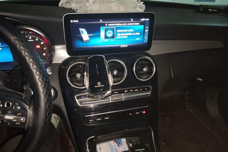 Used Mercedes-Benz C-Class 2019 C 260 Sport Edition Audio And AC Panel