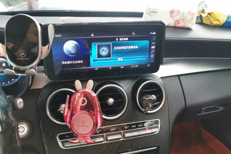 Used Mercedes-Benz C-Class 2019 Restyled C 260 L Sport Edition Audio And AC Panel