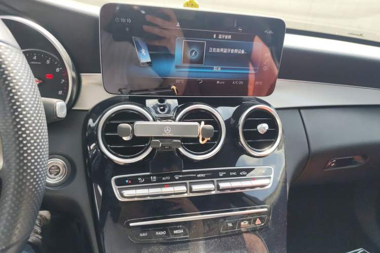 Used Mercedes-Benz C-Class 2019 C 260 Sport Edition Audio And AC Panel