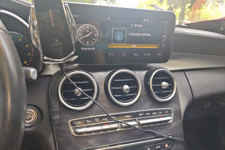 Used Mercedes-Benz C-Class 2019 C 260 L Sport Edition Audio And AC Panel