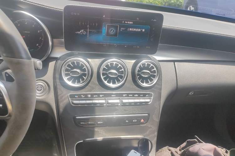 Used Mercedes-Benz C-Class 2019 Restyled C 260 L Sport Edition Audio And AC Panel