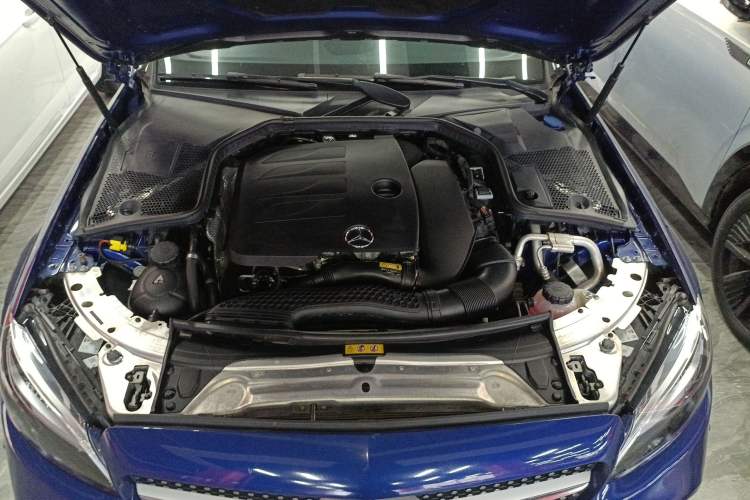 Used Mercedes-Benz C-Class 2019 C 260 Coupe Engine Bay