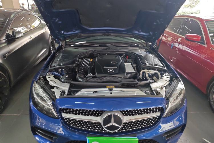 Used Mercedes-Benz C-Class 2019 C 180 L Fashion Edition Sport Version Engine Bay