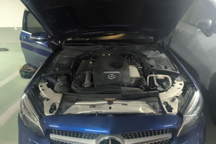 Used Mercedes-Benz C-Class 2019 C 180 L Fashion Edition Sport Version Engine Bay