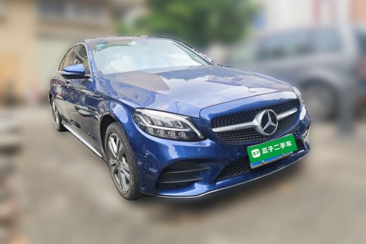 Used Mercedes-Benz C-Class 2019 C 180 L Fashion Edition Sport Version Front Right 45 Deg