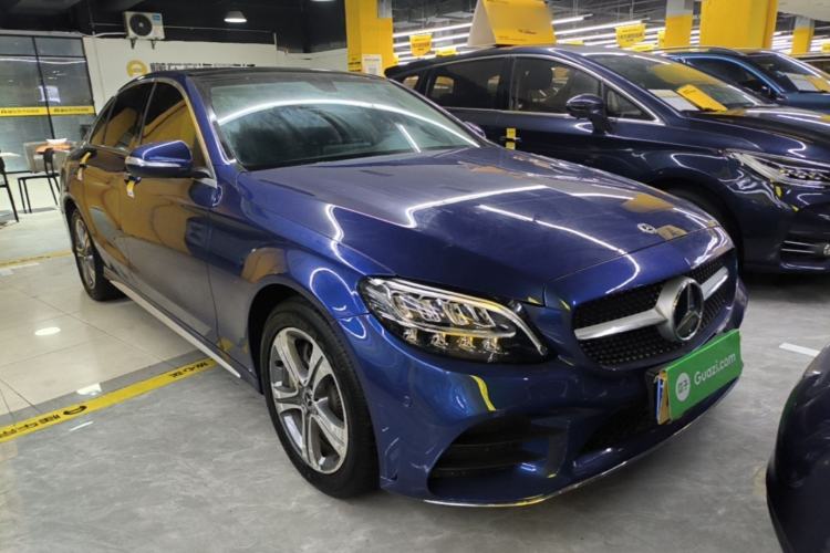 Used Mercedes-Benz C-Class 2019 C 260 L Sport Edition Front Right 45 Deg