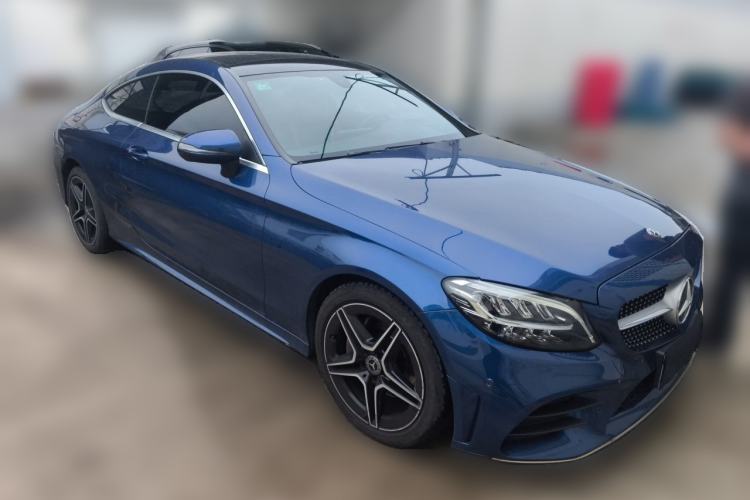 Used Mercedes-Benz C-Class 2019 C 260 Coupe Front Right 45 Deg